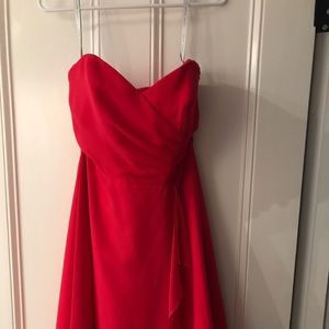 Watermelon colored dress